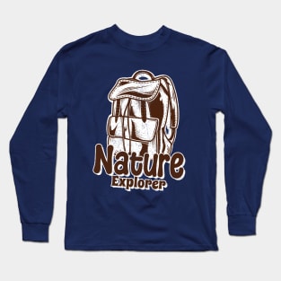 nature explorer outdoors lover Long Sleeve T-Shirt